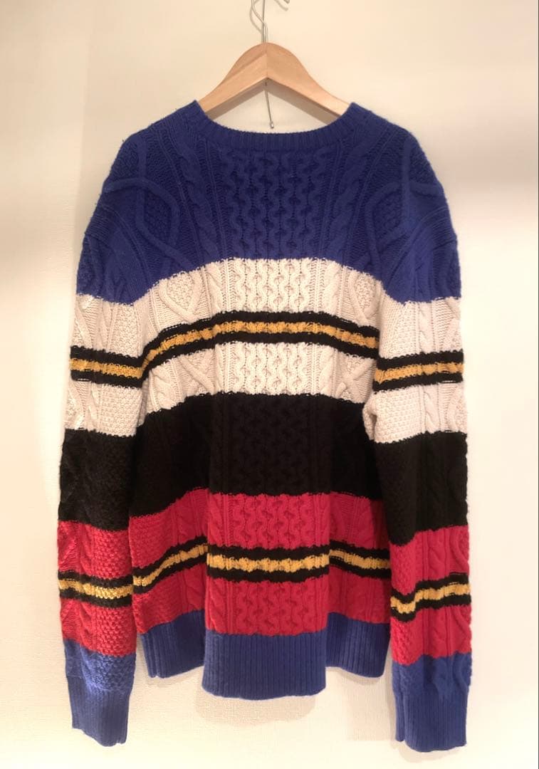 タイソンAW22 未使用 ポロ バイ ラルフローレン アルパカ混 XL