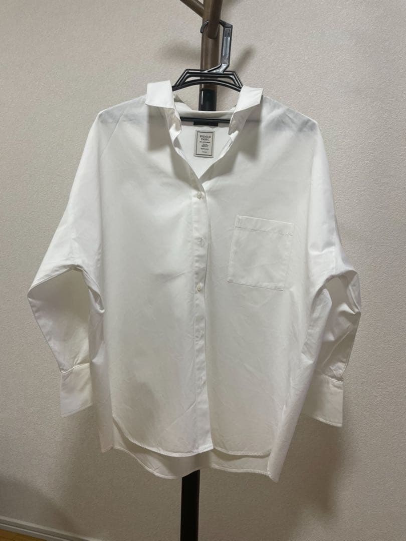 anuans（アニュアンス）スタンダードシャツ （WHITE）