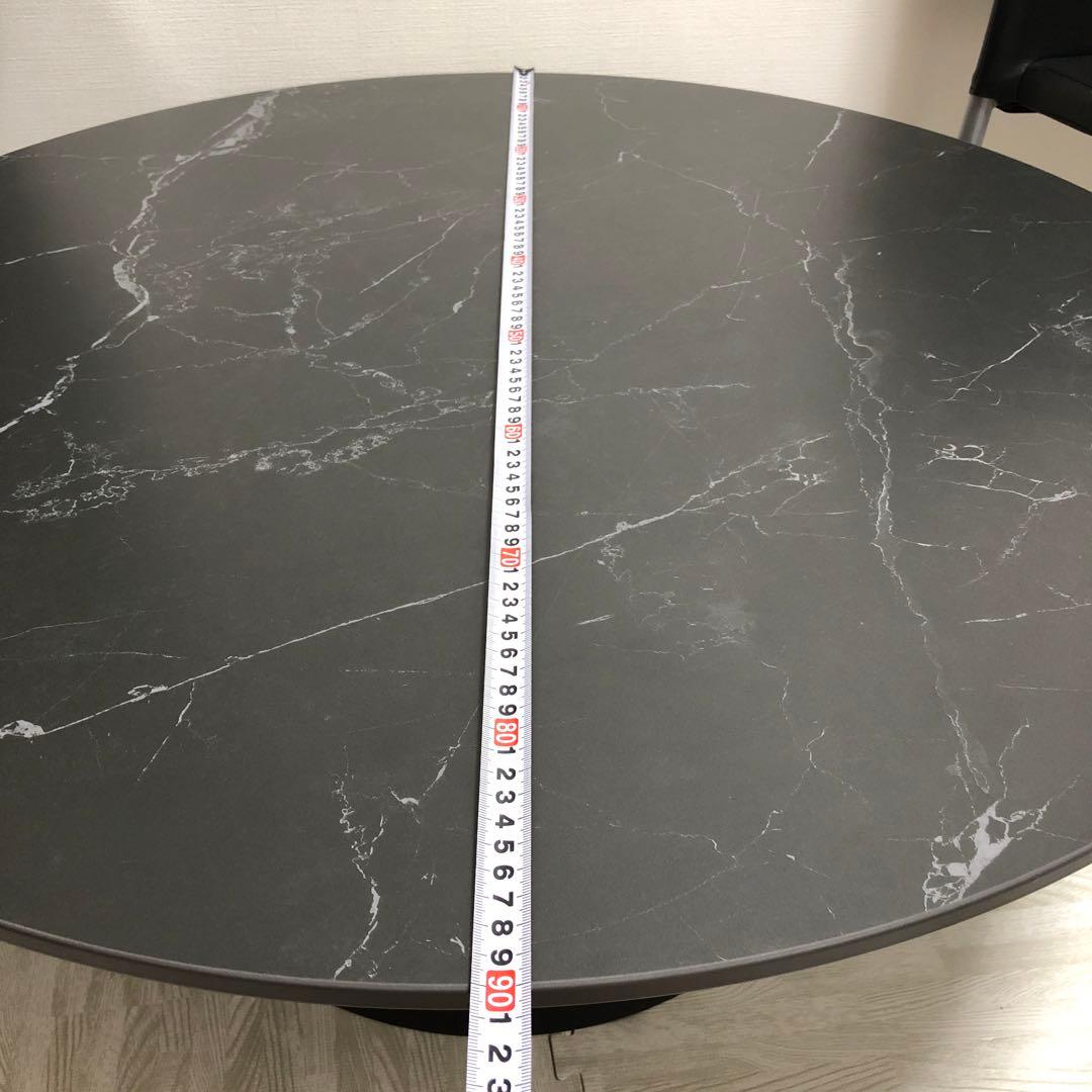 ラウンドセンターテーブル　アルモニア風　セラミックセンターテーブル　テーブルのみ