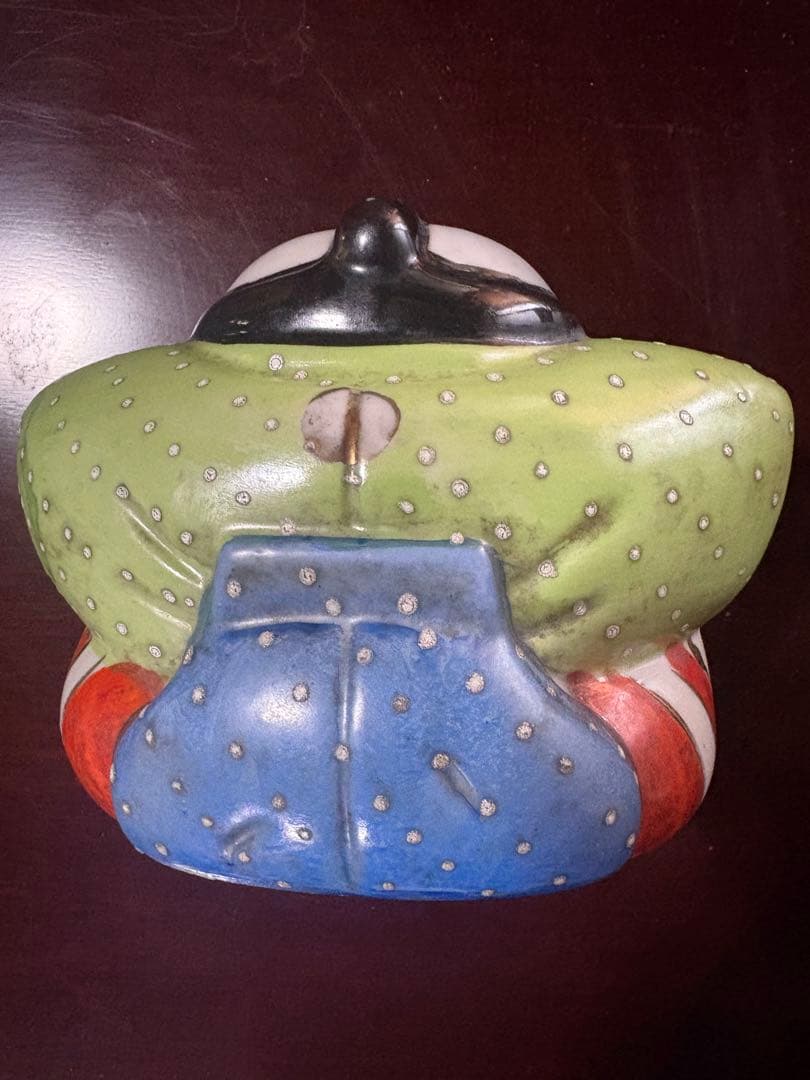 福助　アンティーク　置物　陶器