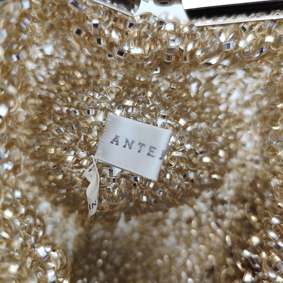 美品 ANTEPRIMA ワイヤーバッグ ゴールド ショルダー 2way