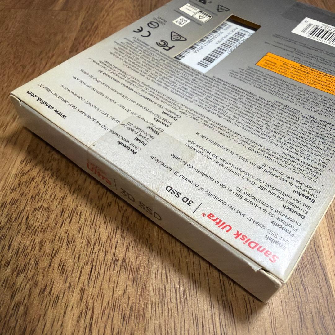 【未開封】SanDisk Ultra 3D SSD 1TB