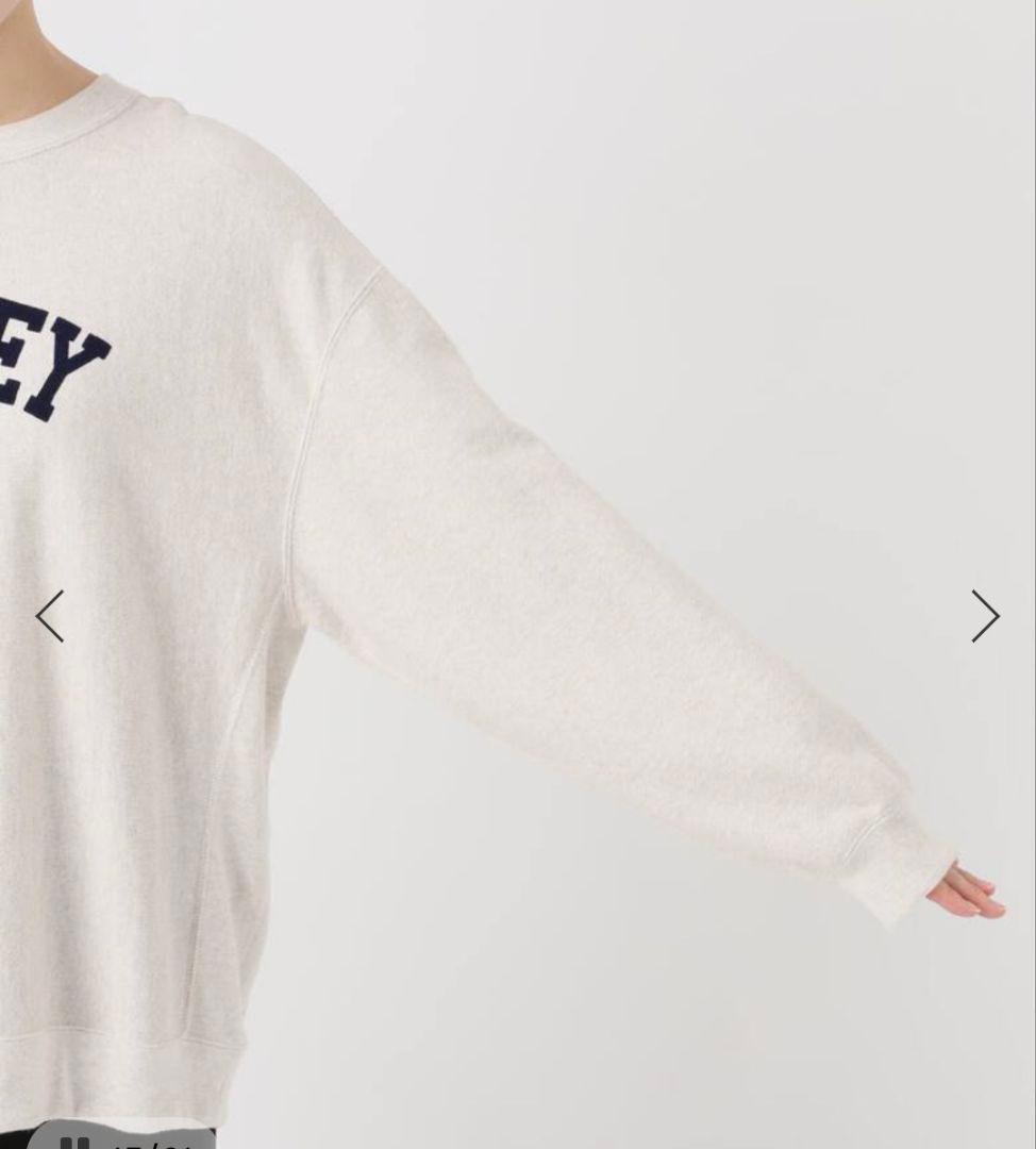 【AMERICANA】別注AMEY emblem C/N PULLOVER