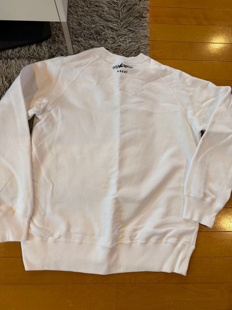 超美品！1回着用！sacai MADSAKI スウェット　サイズ4 人気サイズ！