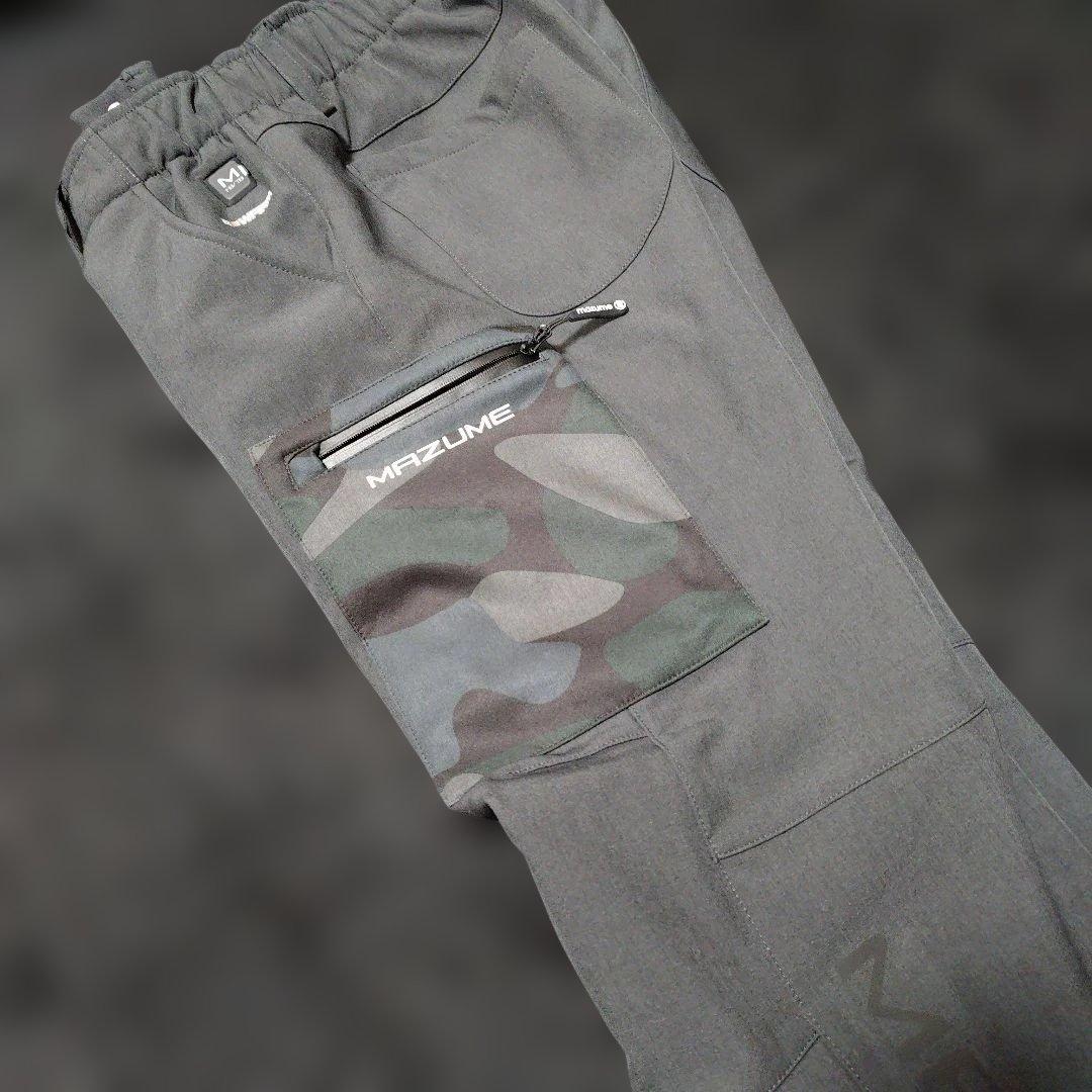 新作　mazume ヒーター ウインドカット パンツ MZFW-880　Mサイズ