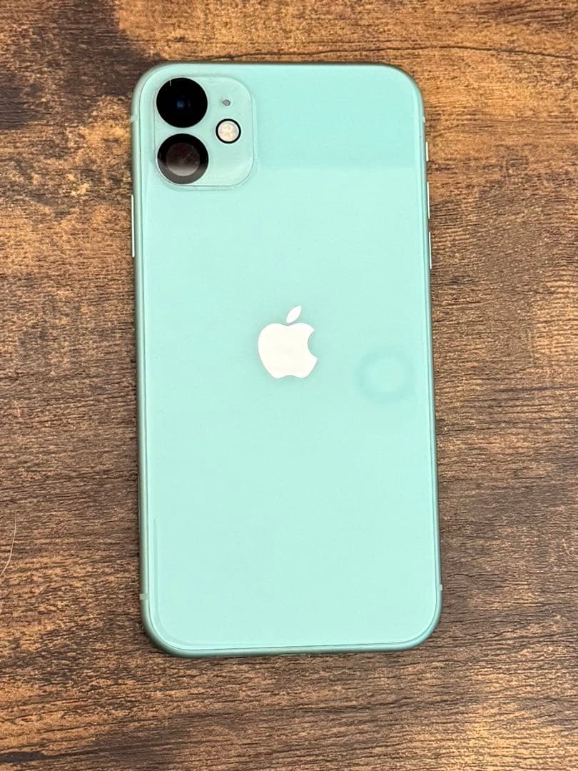【ジャンク】Apple iPhone 11 64GBミントグリーン 本体
