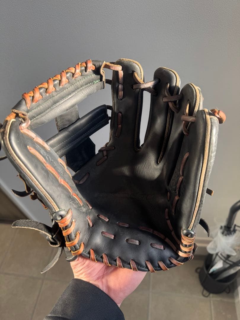 硬式　SSK 栄　シリアルナンバー付　内野用