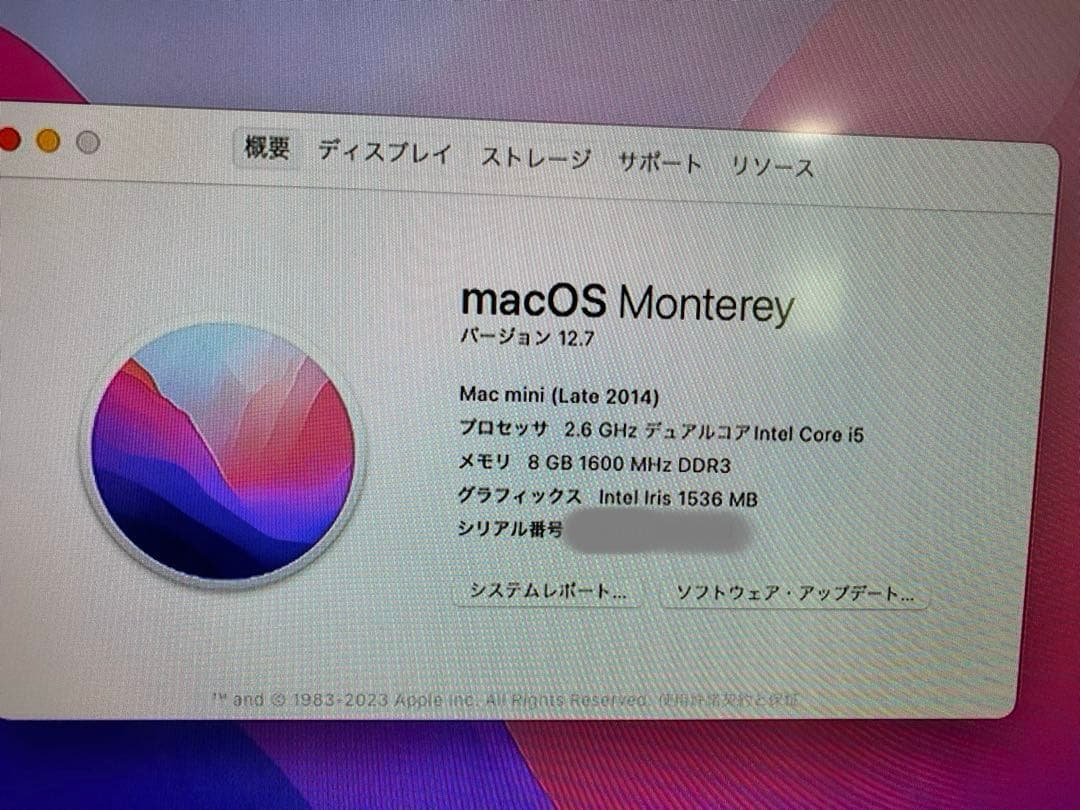 Macデスクトップ Apple Mac mini (Late 2014)