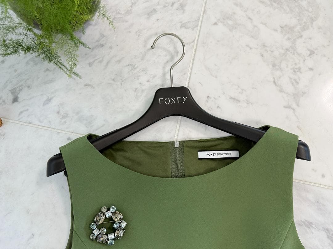 未使用級★ FOXEY/フォクシー セビリアドレス 40 SE掲載 '22年商品