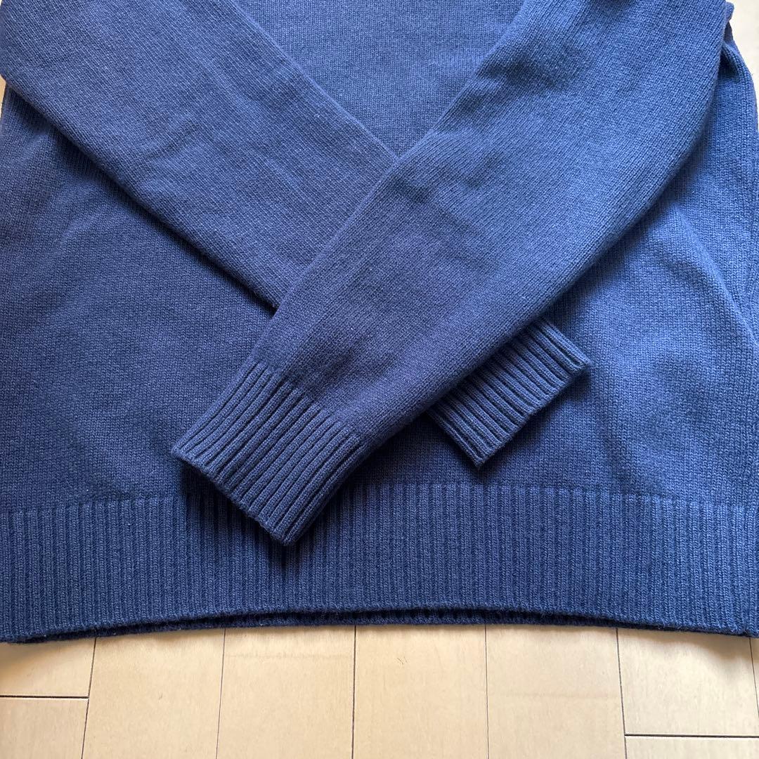 【当日または翌日発送】 STONE  紺色 クルーネック セーター