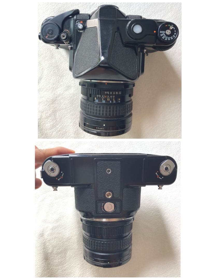 ペンタックス　67 カメラ　45mmレンズ　75mmレンズ　ストロボ　セット