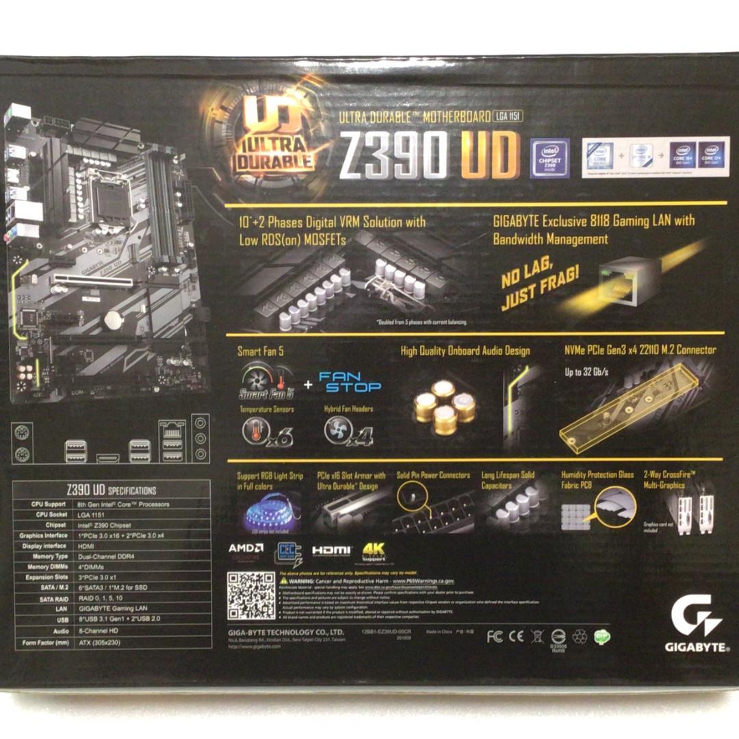 GIGABYTE Z390 UD(rev.1.0) マザーボード