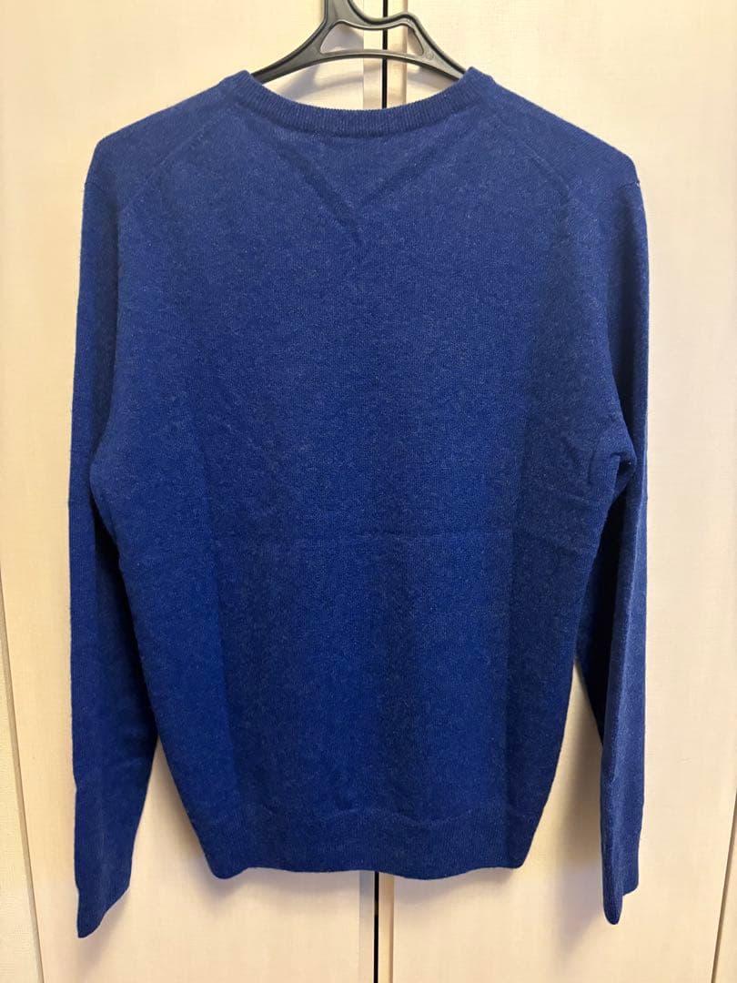 【値下げ！】Johnstons of Elgin ブルー カシミヤ セーター S
