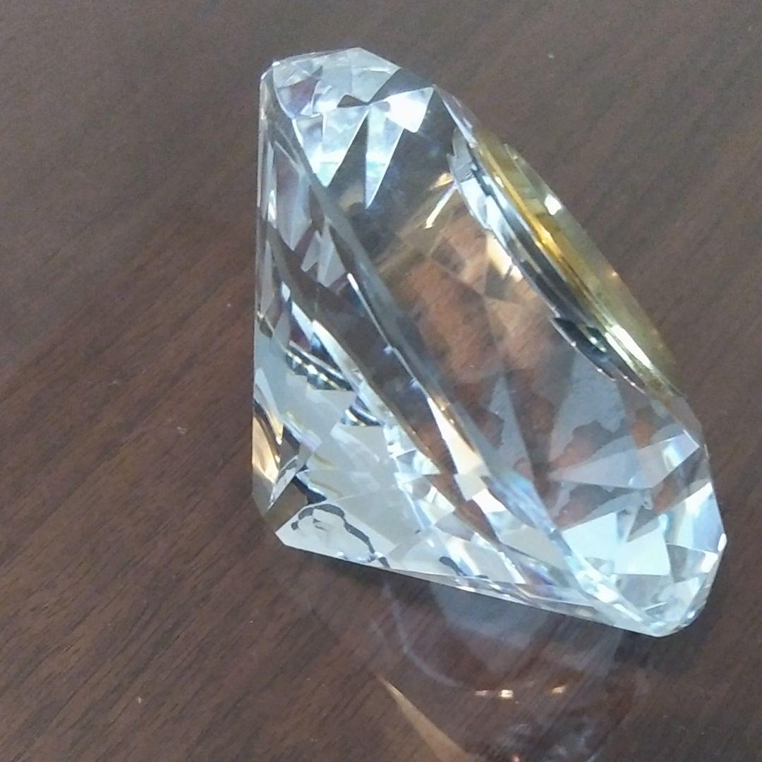 クリスタル 置き時計  美品です。