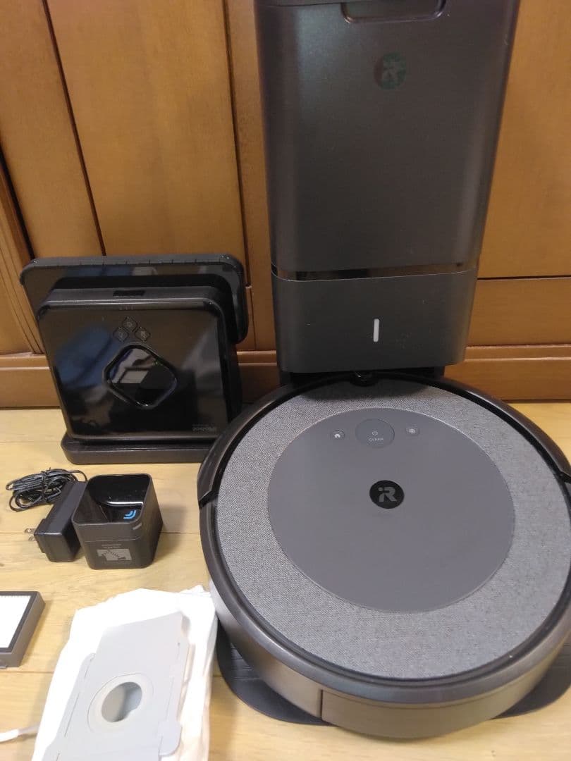 【使用495時間　掃除&拭き掃除連動セット】ルンバi3+ & ブラーバ380t