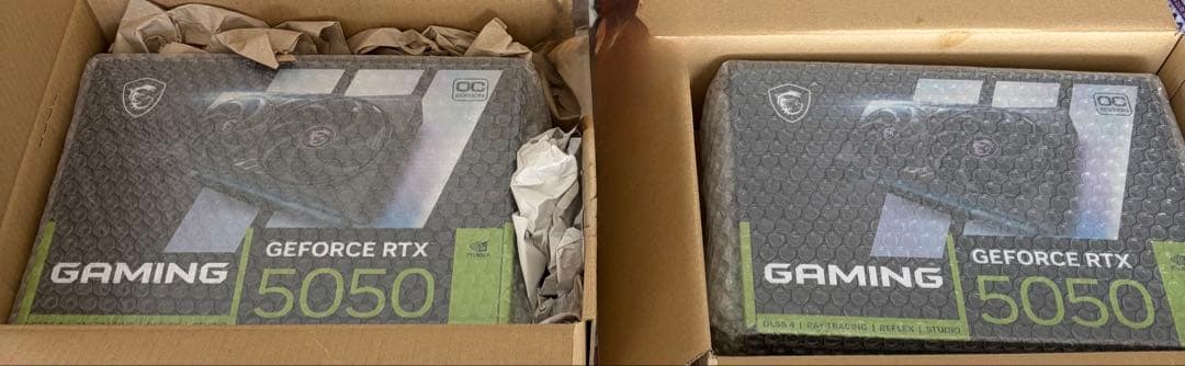 【新品未開封】MSI GeForce RTX 5050 8GB GDDR6