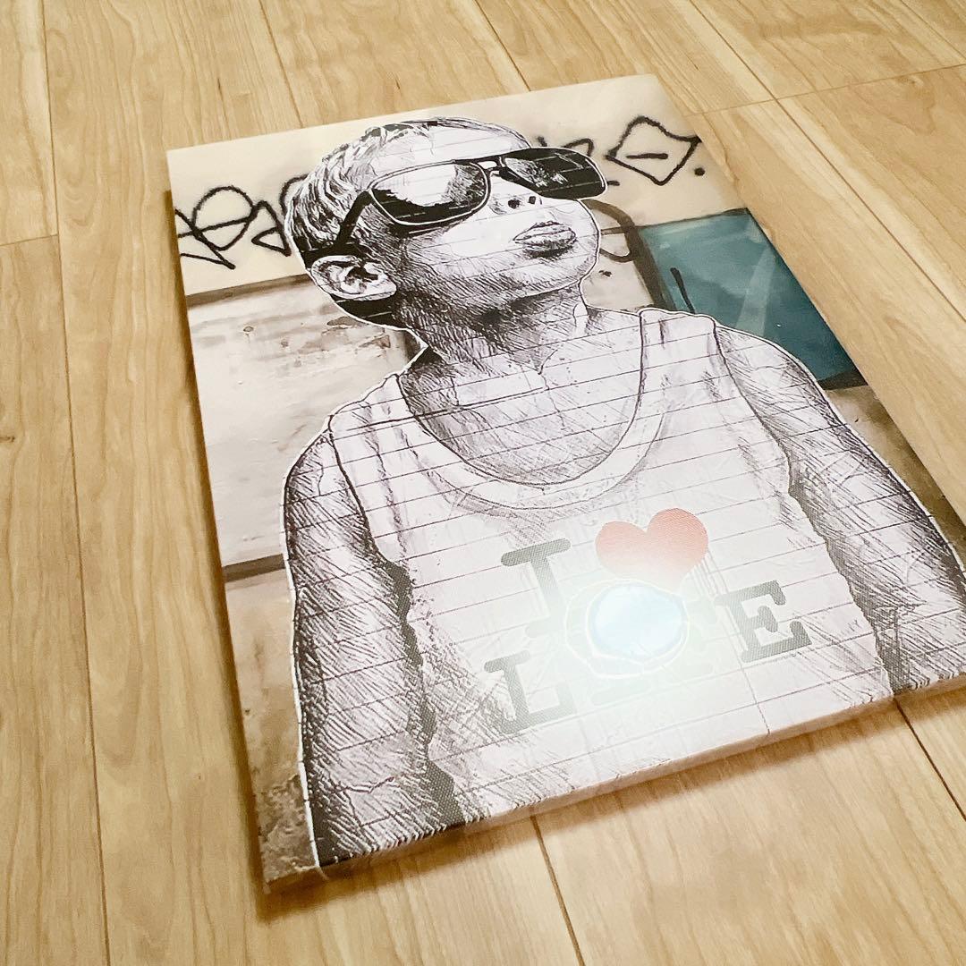 愛とお金 パネル 飾り絵 ポスター インテリア 絵 絵画 30x40cm