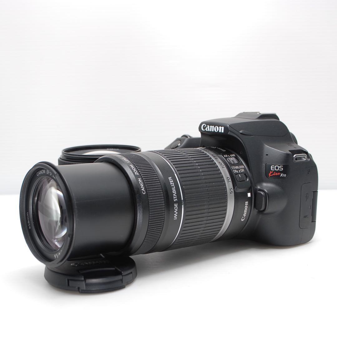 ⭐️圧倒的高性能⭐️Canon kiss X10 ダブルレンズセット 美品大人気