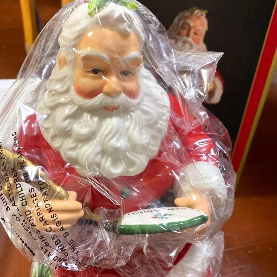 Spode クリスマスツリー サンタクロース クッキージャー　新品