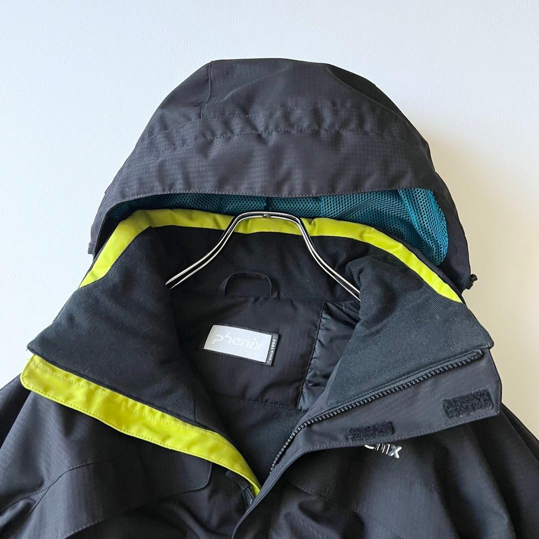 3269【美品】フェニックス　ジャケット パンツ 上下セット 黒　黄　M