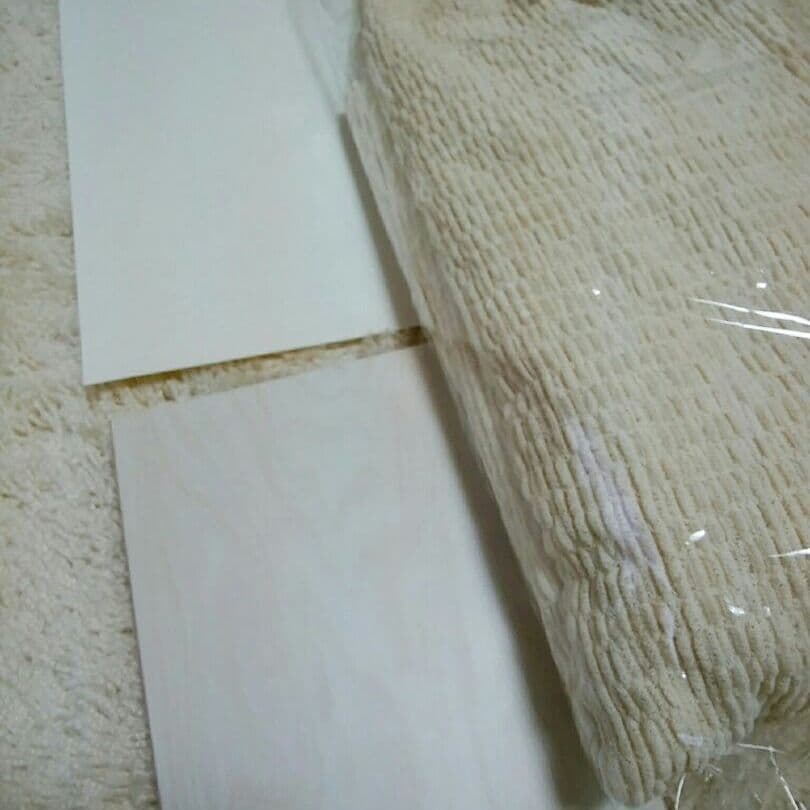 2人掛け用ソファカバー アイボリー