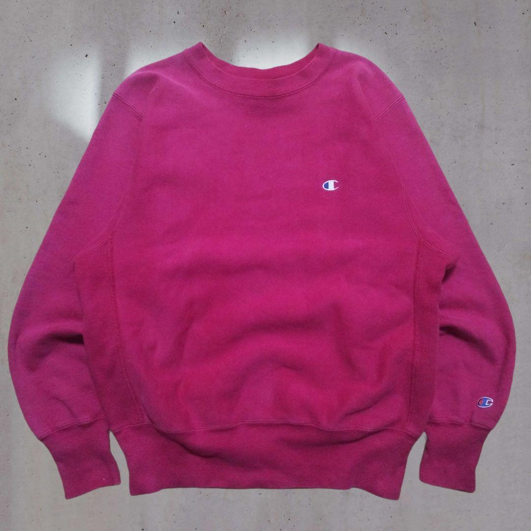 90s champion リバースウィーブ usa製 M 希少カラー 目あり