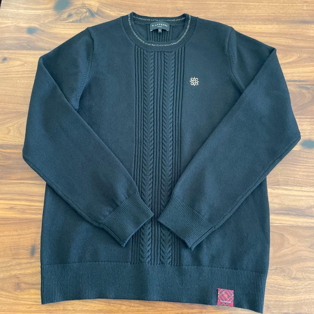 ⭐︎新品⭐︎セントアンドリュース　新作セーターＬ