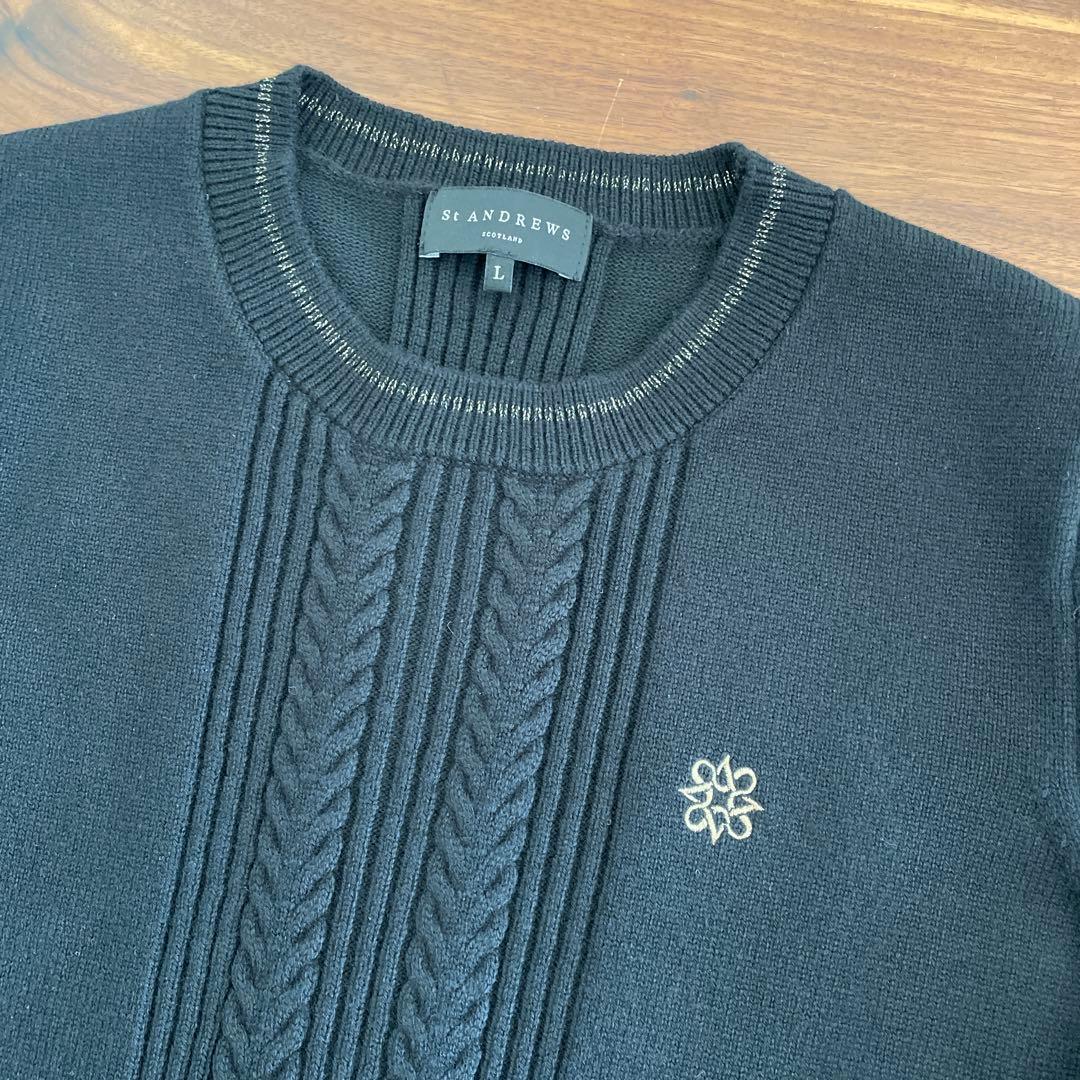 ⭐︎新品⭐︎セントアンドリュース　新作セーターＬ