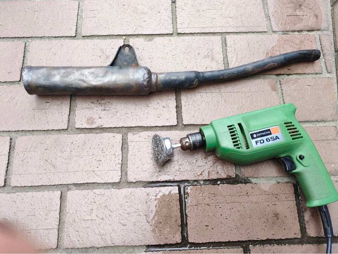 値下げ!!ホンダCRM50用マフラー　チャンバー