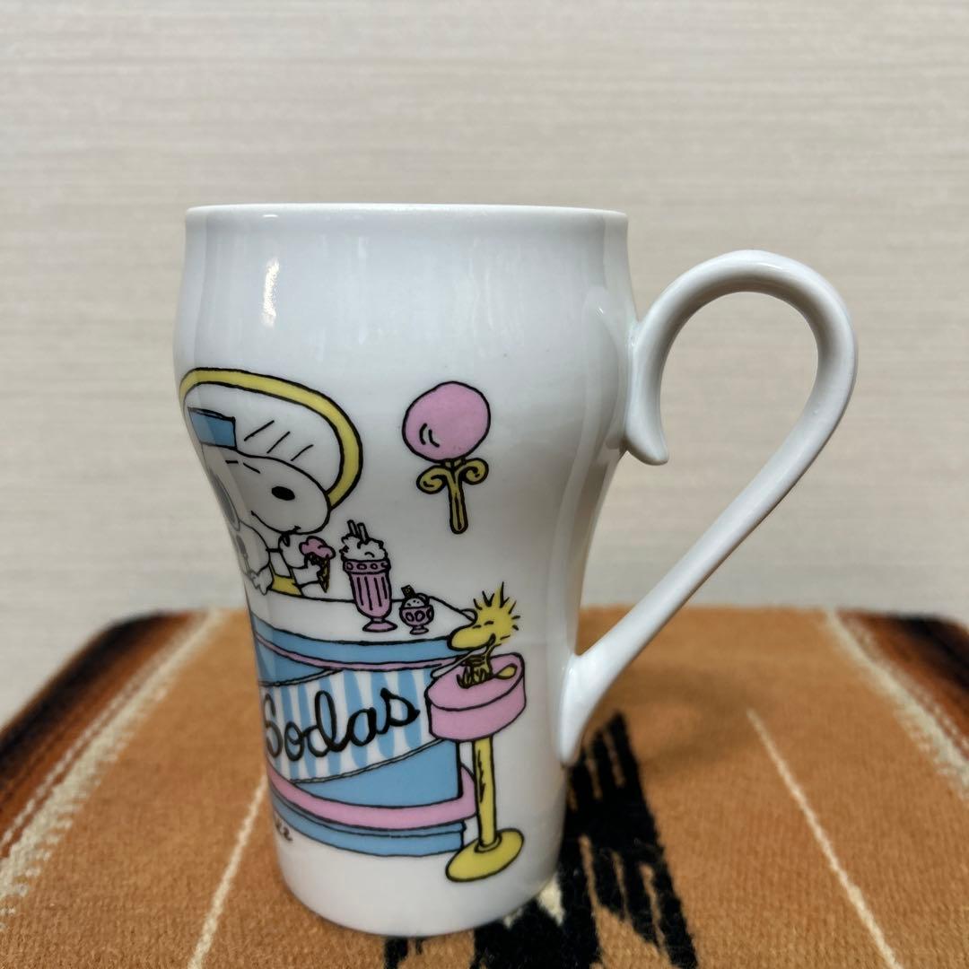ビンテージスヌーピーマグ　スペシャル アンティーク食器　ビンテージ食器