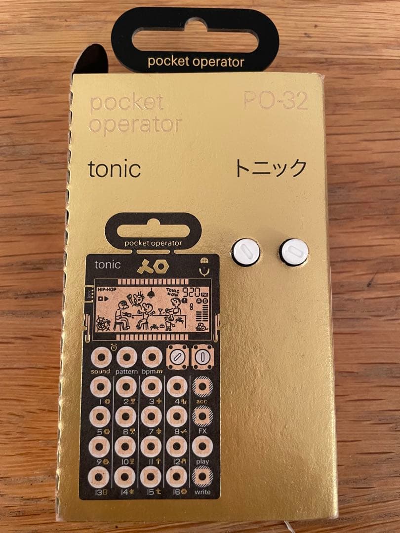 ポケットオペレータ　teenage engineering PO-32 トニック