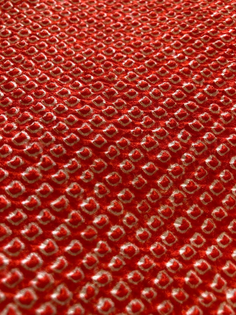 アンティーク総絞り金糸振袖　七五三　7歳着物帯小物セット　卒業式　袴　十三参り