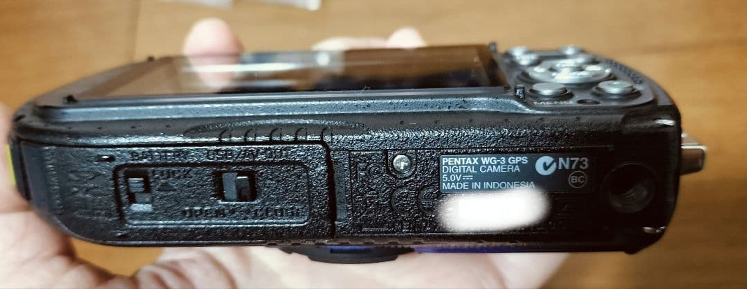 PENTAX WG-3 GPS パープル