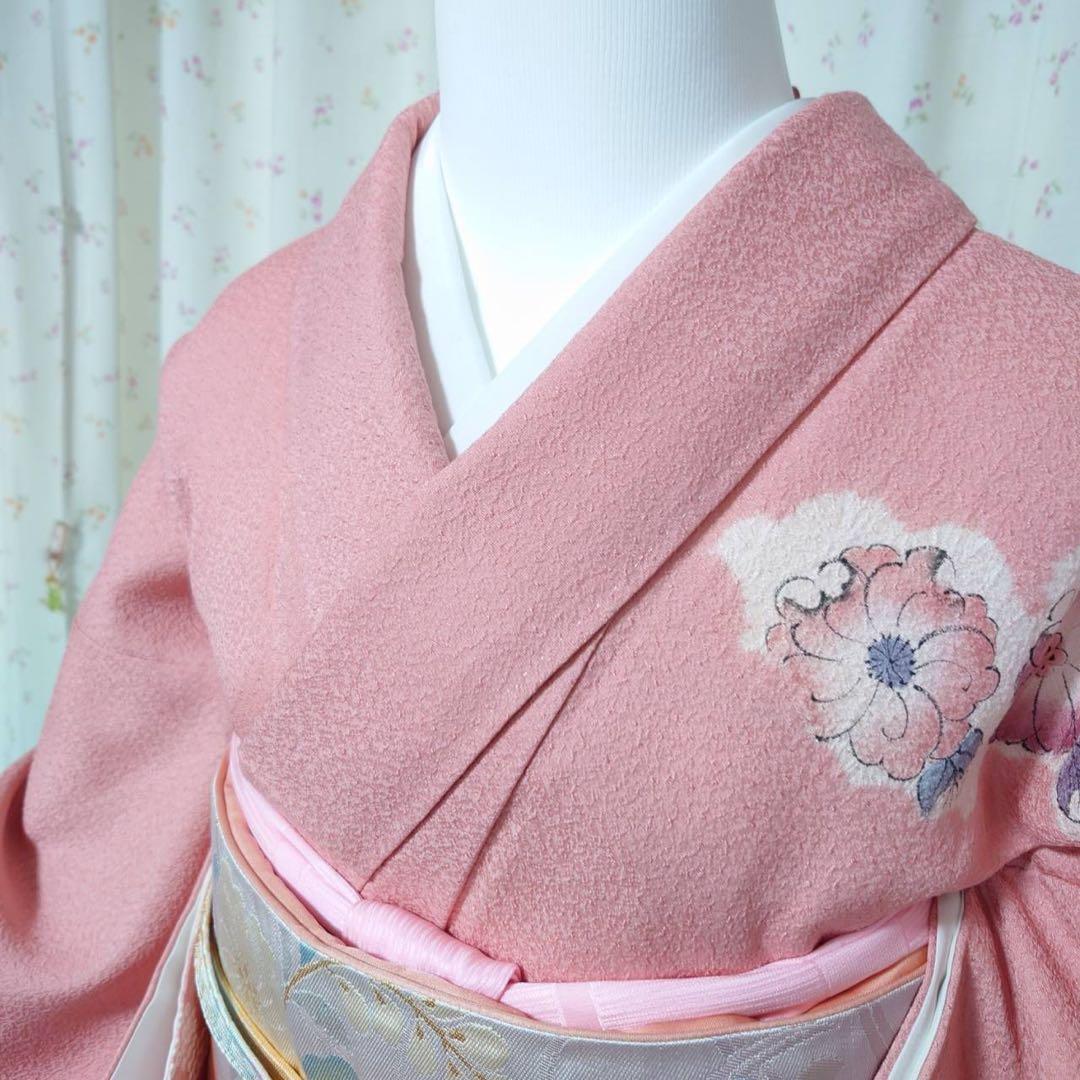 ゆ*り様 袷　正絹　辻が花　訪問着　フルセット　卒業式　入学式　七五三