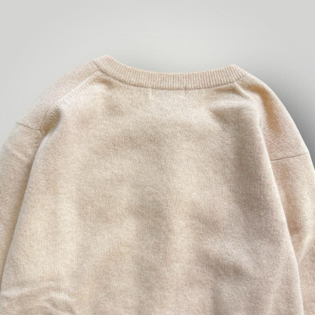 [上質] バーバリーズ / チャイナ ロゴカーディガン カシミヤ100%