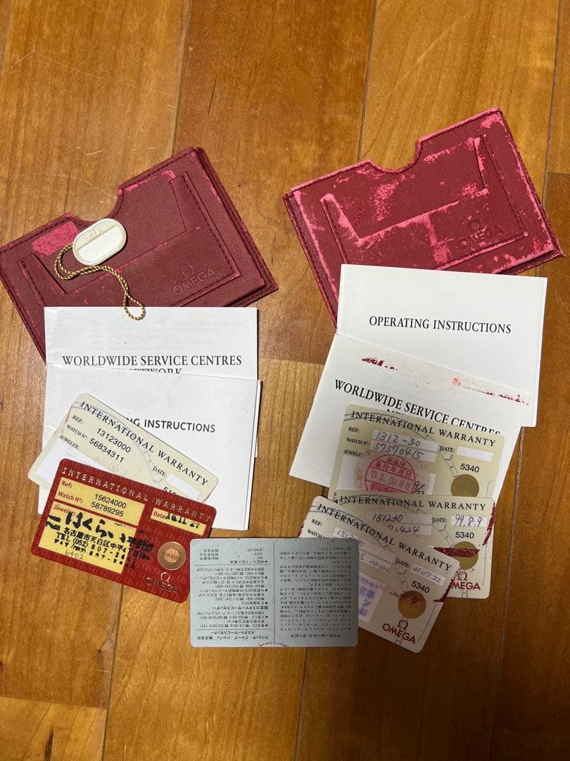 OMEGA オメガ腕時計 ボックス　空箱（外箱・中箱）4個（管理番号07005）