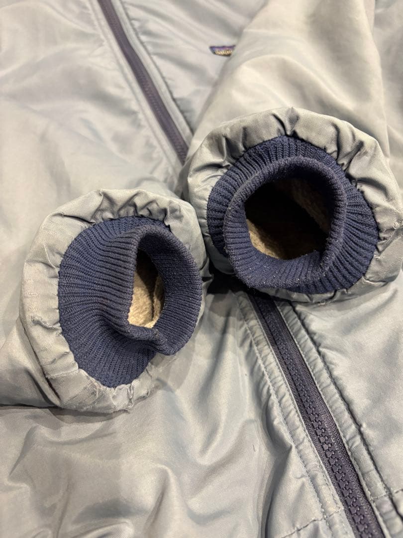 パタゴニア シェルドシンチラ ジャケット 水色 三角タグ 80s USA製