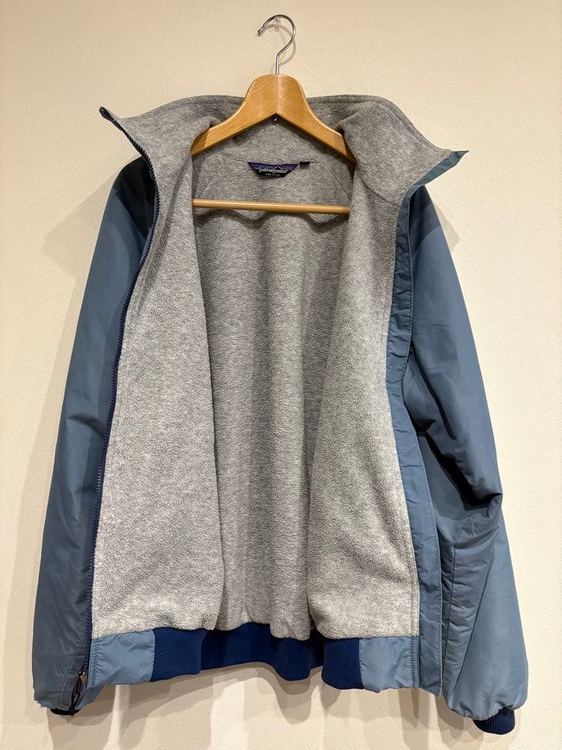 パタゴニア シェルドシンチラ ジャケット 水色 三角タグ 80s USA製