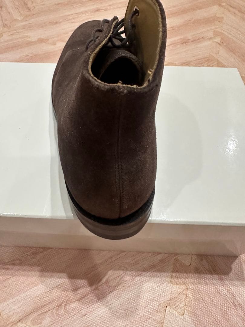 loake ローク ブラウン スエード チャッカブーツ