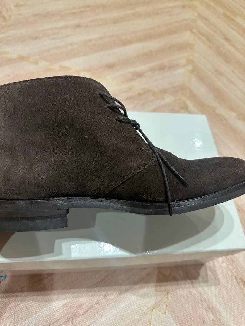 loake ローク ブラウン スエード チャッカブーツ