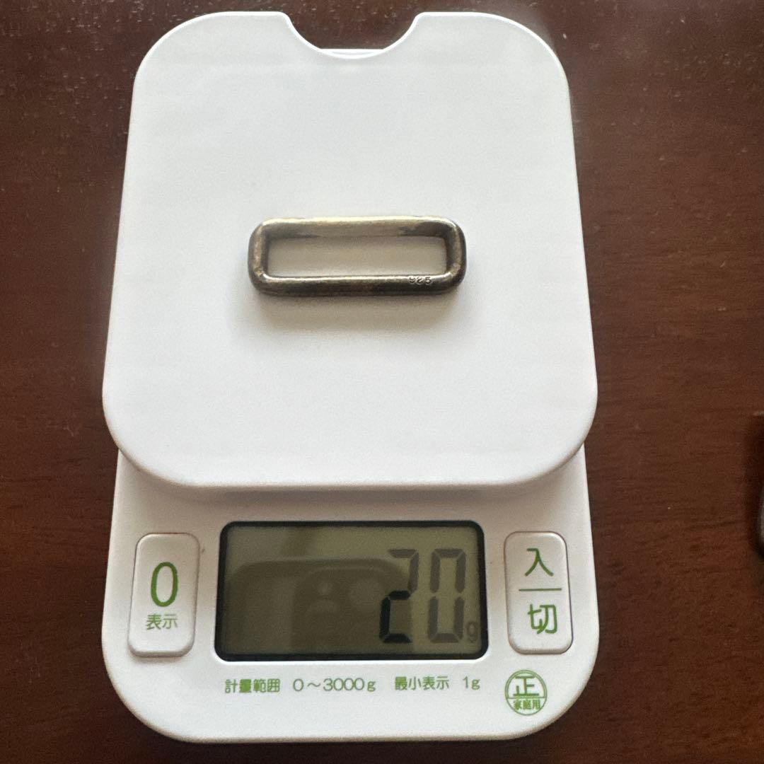 vintage 日本製 925スターリングシルバー バックルセット