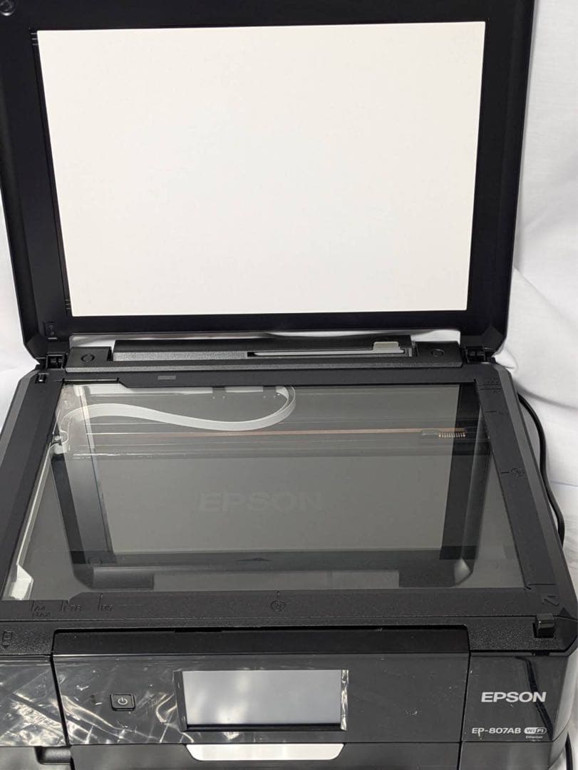 美品　エプソン インクジェットプリンター 複合機 EP-807AB 純正インク