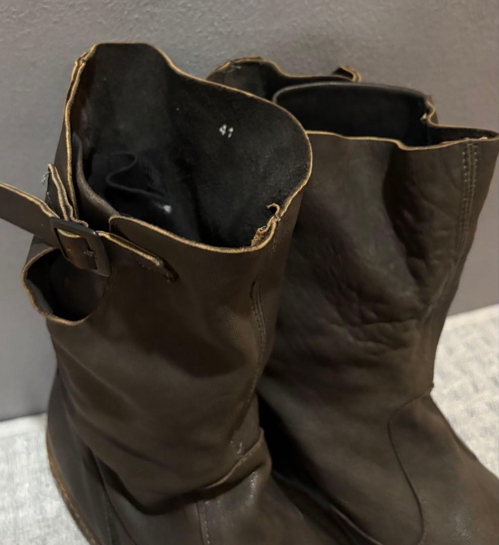 EL Londo GLORIA BRATO ダークブラウングレー エンジニア