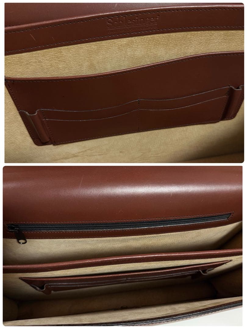 ★期間限定値下げ★ シュレジンジャー 本革 ブリーフケース アメリカ製
