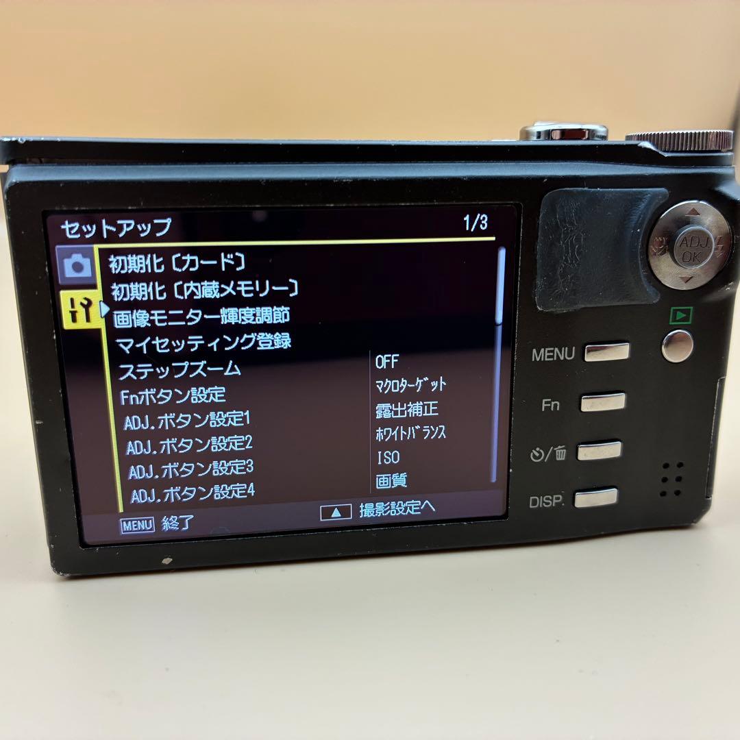 名機★ RICOH CX2 ブラック 高速連写・オールドコンデジ [動作確認済]