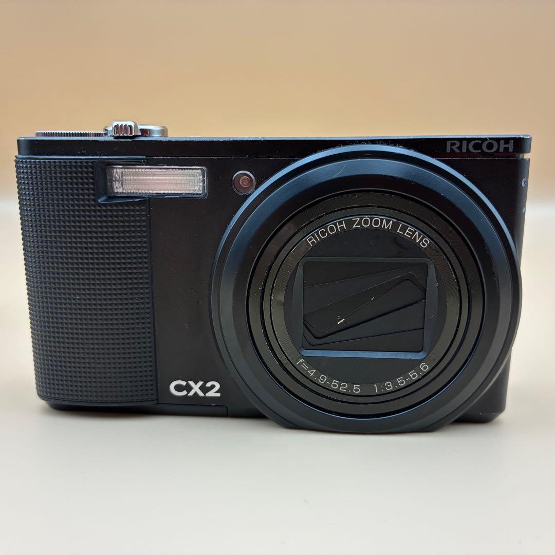 名機★ RICOH CX2 ブラック 高速連写・オールドコンデジ [動作確認済]