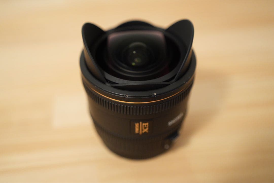SIGMA 10mm 魚眼レンズ