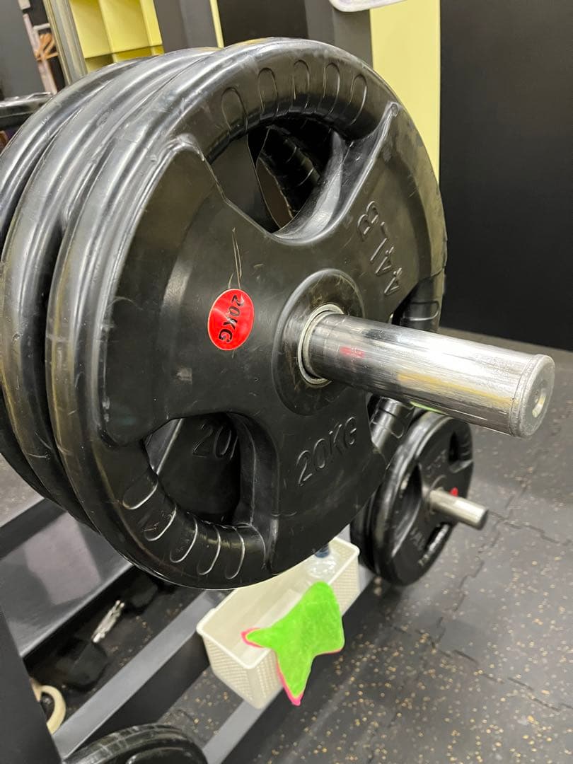 50mmラバープレート　10kg2枚