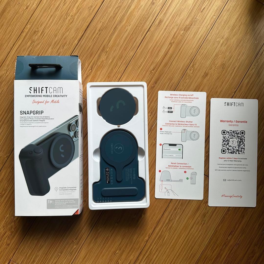 SHIFTcam SNAPGRIP （スナップグリップ） MagSafe対応