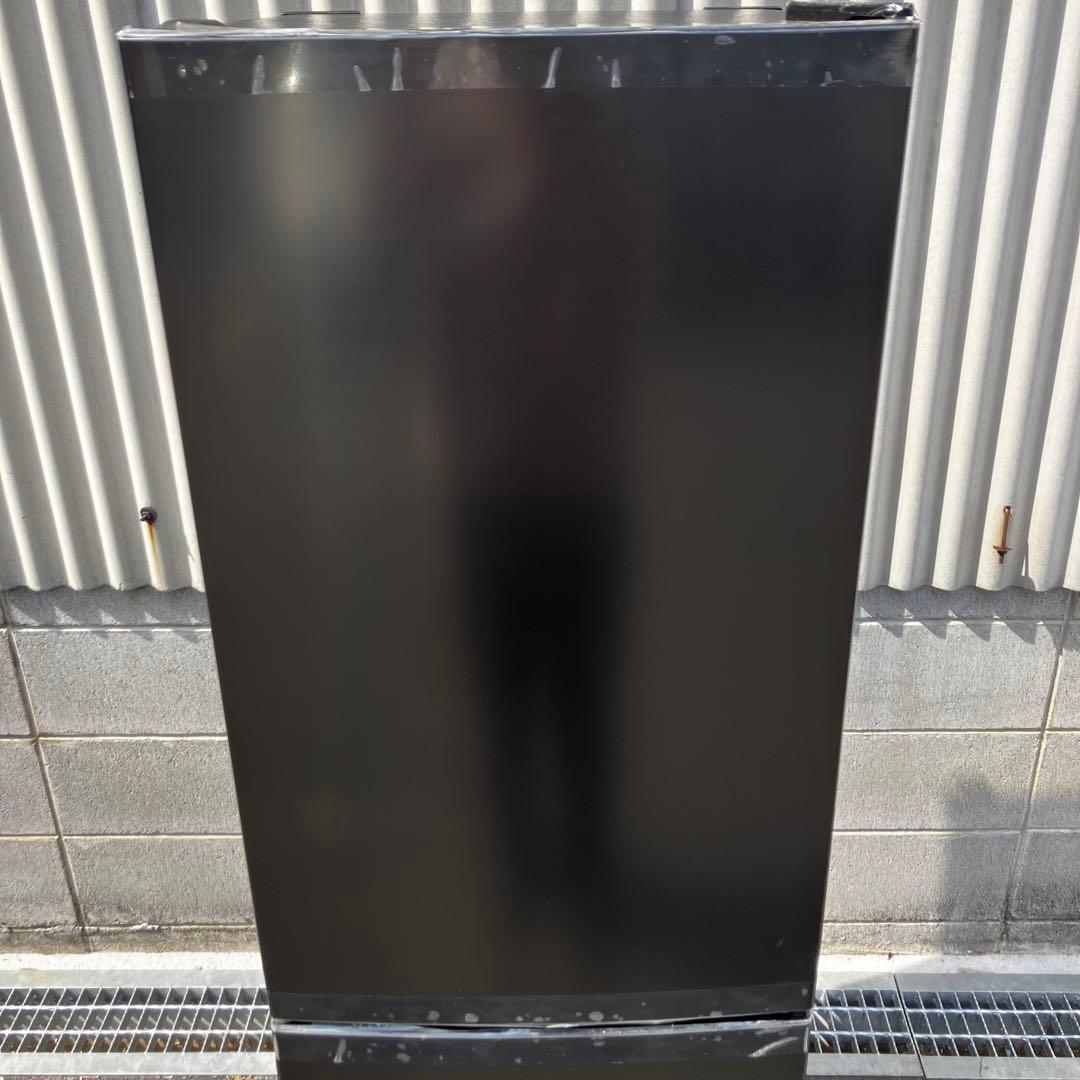 MAXZEN マクゼン 冷蔵庫 157L JR157ML01GM 黒